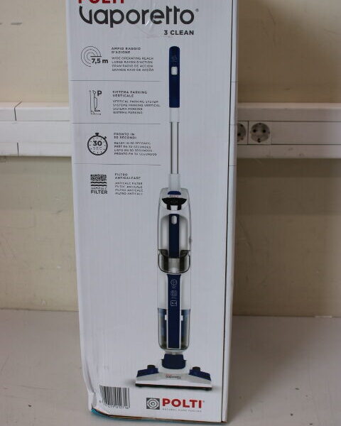 SALE OUT. | Polti Vacuum steam mop with portable steam cleaner | PTEU0299 Vaporetto 3 Clean_Blue | Power 1800 W | Steam pressure Not Applicable bar | Water tank capacity 0.5 L | White/Blue | DAMAGED PACKAGING