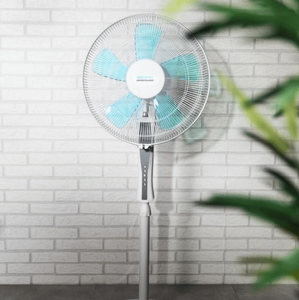 Cecotec EnergySilence 530 Power Connected | Stand Fan | White | Diameter 40 cm | Number of speeds 3 | Oscillation | 50 W | Remote control - Image 4