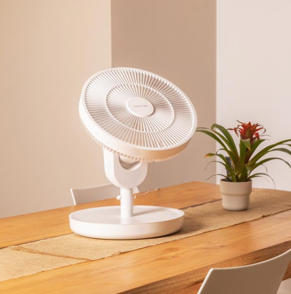Cecotec EnergySilence 2600 Sunflower Portable Battery-powered fan | Stand Fan | Diameter 33 cm | Number of speeds 12 | Oscillation | 22 W | Remote control - Image 8