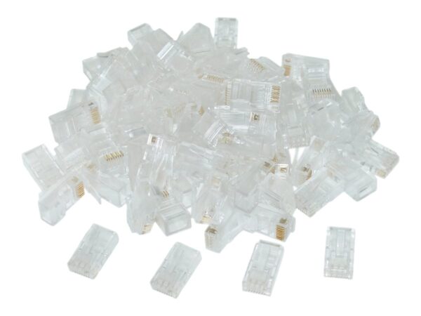 Cablexpert | Modular plug (adapter) 8P8C for solid CAT6 LAN cable, 10 pcs per bag - Image 5