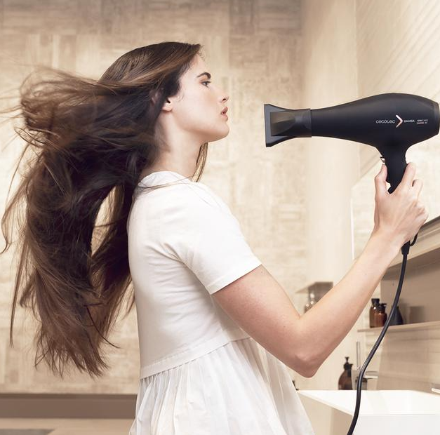 Cecotec Hair Dryer | Ionicare 5350 Powershine Fire | 2600 W | Number of temperature settings 3 | Ionic function | Diffuser nozzle | Black - Image 5