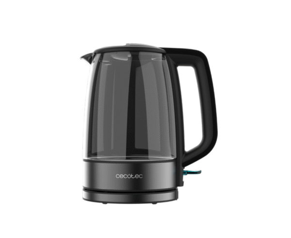 Cecotec Kettle | ThermoSense 340 Clear | Electric | 2200 W | 1.7 L | Glass | 360° rotational base | Clear
