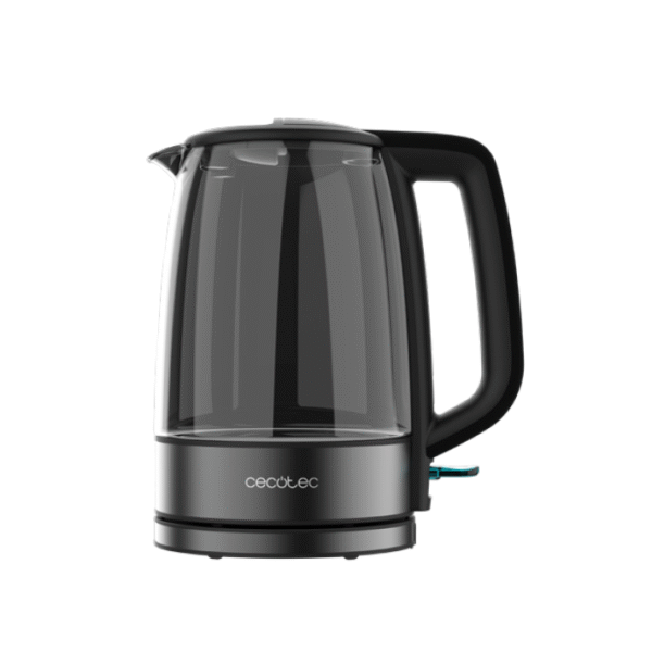 Cecotec Kettle | ThermoSense 340 Clear | Electric | 2200 W | 1.7 L | Glass | 360° rotational base | Clear