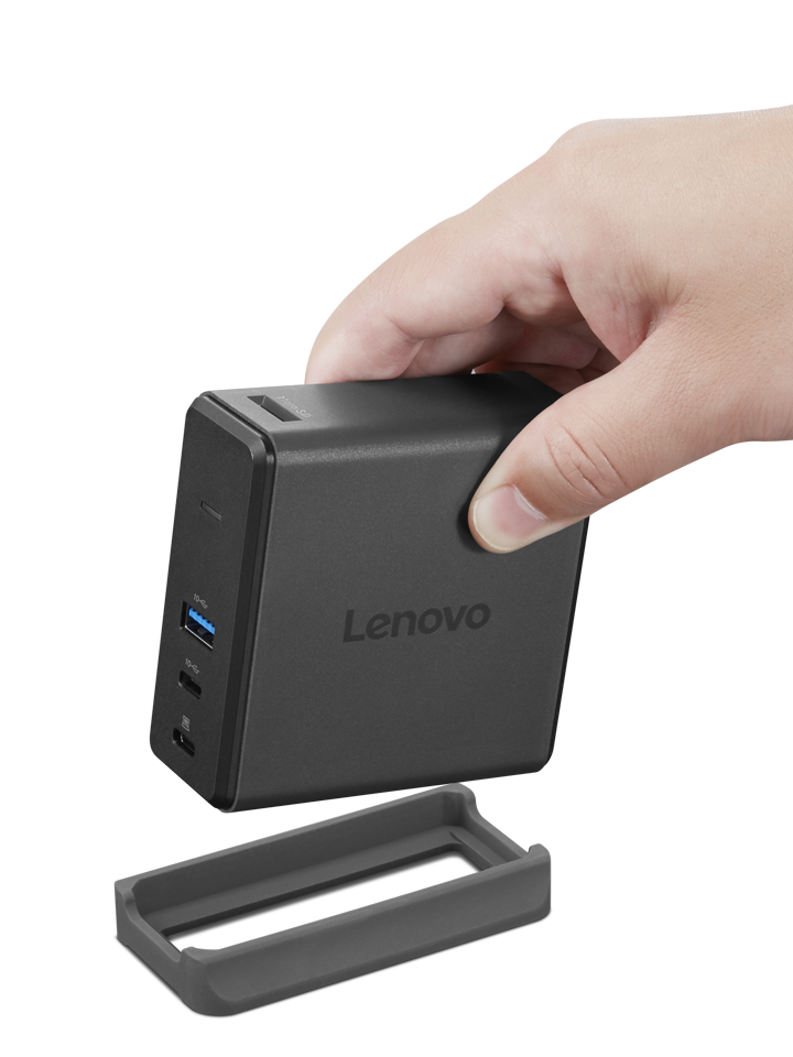 Lenovo X9 Charging GaN Dock - EU | USB 3.0 (3.1 Gen 1) Type-C ports quantity 1 | HDMI ports quantity 1 | 60 W | Warranty 36 month(s) - Image 9