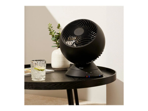 Duux | Fan | Globe | Table Fan | Black | Diameter 26 cm | Number of speeds 3 | Oscillation | 23 W | Remote control - Image 17