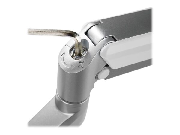 Logilink | Desk Mount | Tilt, swivel, level adjustment, rotate | 17-32 " | Maximum weight (capacity) 9 kg | Silver - Image 6