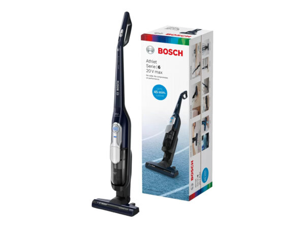 Bosch | Vacuum cleaner | Athlet 20Vmax BCH85N | Cordless operating | Handstick | - W | 18 V | Operating time (max) 45 min | Blue | Warranty 24 month(s) | Battery warranty 24 month(s) - Image 4