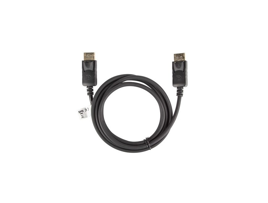 Lanberg | DisplayPort M/M Cable 19 PIN V1.2, 1.8 m | CA-DPDP-10CC-0018-BK - Image 4