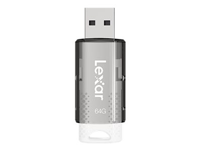 Lexar | Flash drive | JumpDrive S60 | 64 GB | USB 2.0 | Black/Teal - Image 5