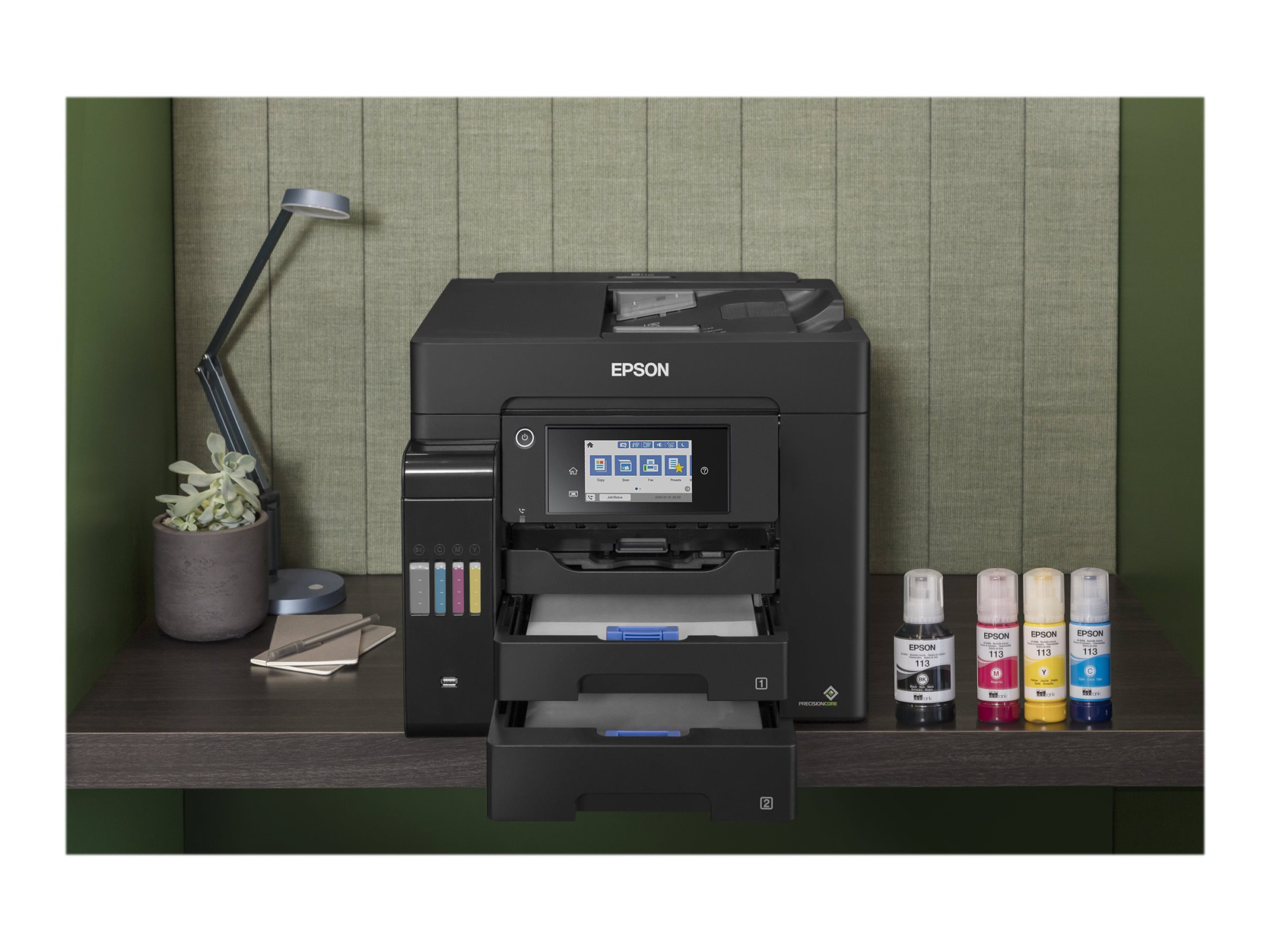 Epson Multifunctional Printer | EcoTank L6550 | Inkjet | Colour | Inkjet Multifunctional Printer | A4 | Wi-Fi | Black - Image 18