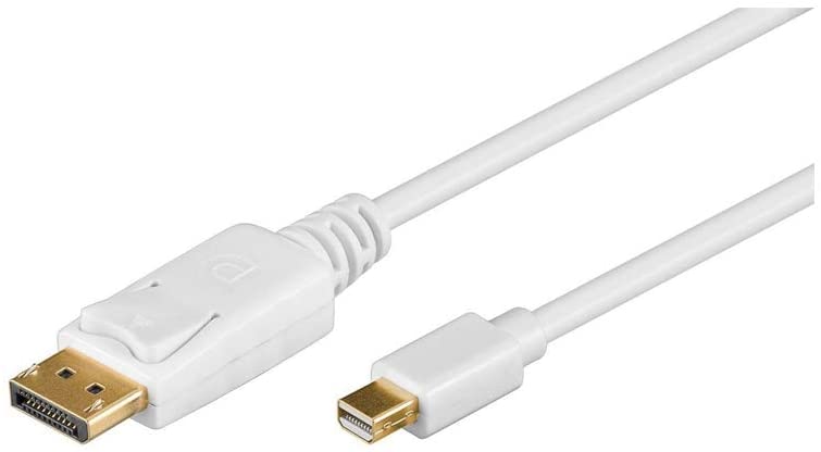 Goobay | Mini DisplayPort adapter cable 1.2 | 52858 | Mini DisplayPort plug | DisplayPort plug | 1 m | Gold-Plated connectors
