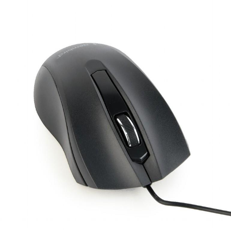 Gembird | Optical Mouse | MUS-3B-01 | Optical mouse | USB | Black - Image 3