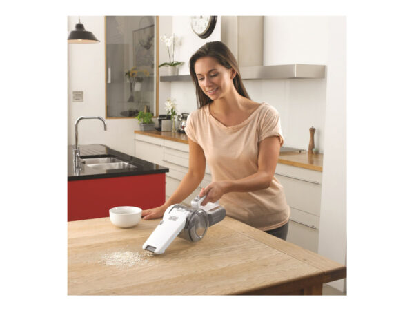 BLACK & DECKER | Vacuum Cleaner | PV1820L-QW | Cordless operating | Handstick | 18 V | Operating time (max) 13 min | White - Image 16