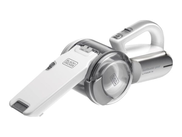 BLACK & DECKER | Vacuum Cleaner | PV1820L-QW | Cordless operating | Handstick | 18 V | Operating time (max) 13 min | White - Image 2