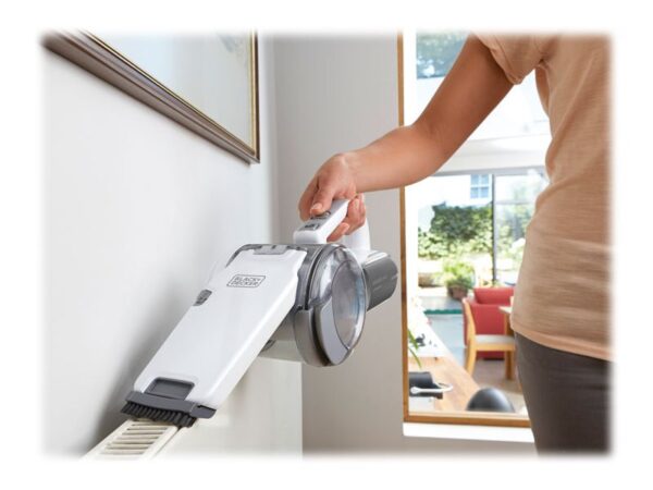 BLACK & DECKER | Vacuum Cleaner | PV1820L-QW | Cordless operating | Handstick | 18 V | Operating time (max) 13 min | White - Image 13
