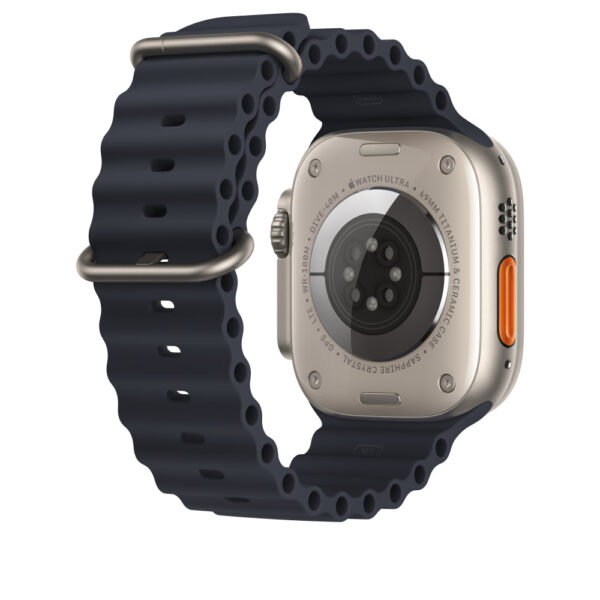 Apple | Ocean Band Extension | 49 | Midnight | Fluoroelastomer | Strap fits 130–200mm wrists - Image 5