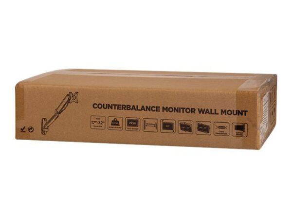 Logilink | Wall mount | Tilt, swivel, rotate | 17-32 " | Maximum weight (capacity) 9 kg | Black - Image 14