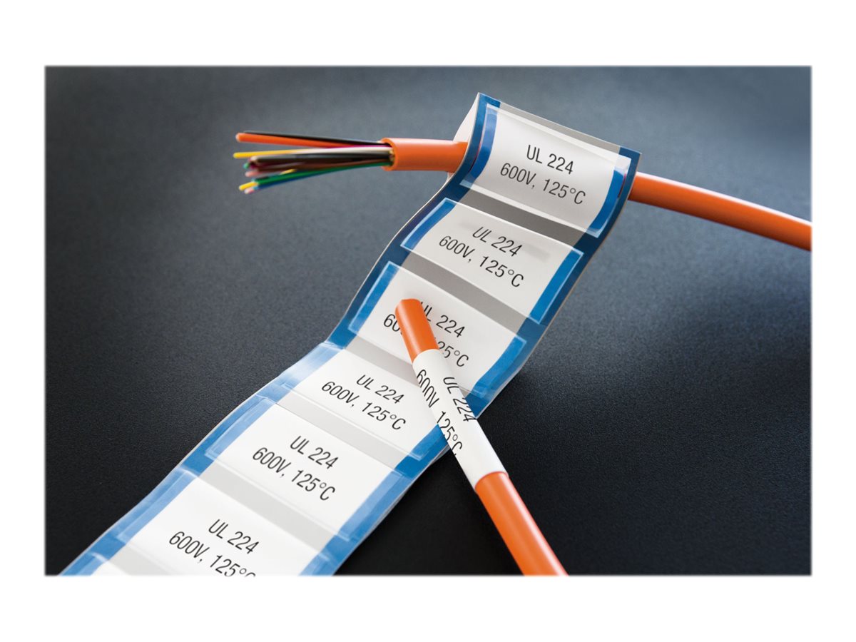 1868734 Pre-Sized Heat-Shrink Tube, 54mm x 47mm, Black on White, XTL Series - Image 4