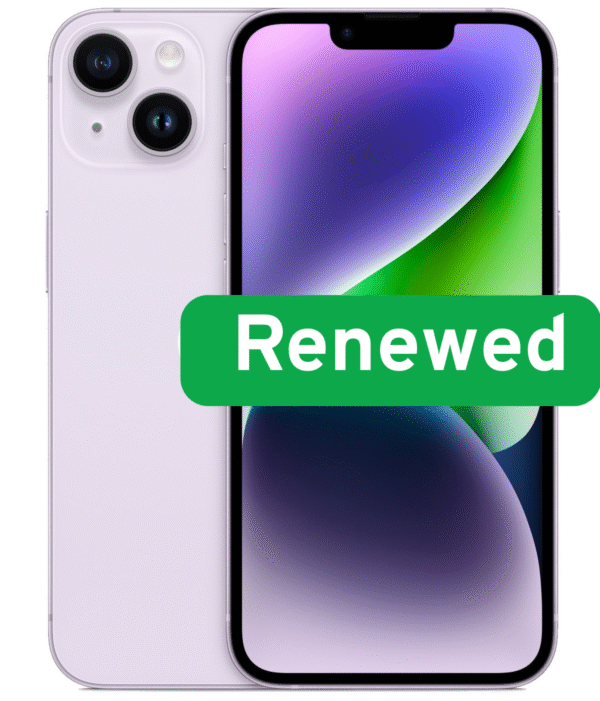 Apple | RENEW | Grade A++ | iPhone 14 Plus | Purple | 6.7 " | Super Retina XDR OLED | 2778 x 1284 pixels | A15 Bionic | 6 GB | 128 GB | Dual SIM | 5G | 12+12 MP | iOS | 18