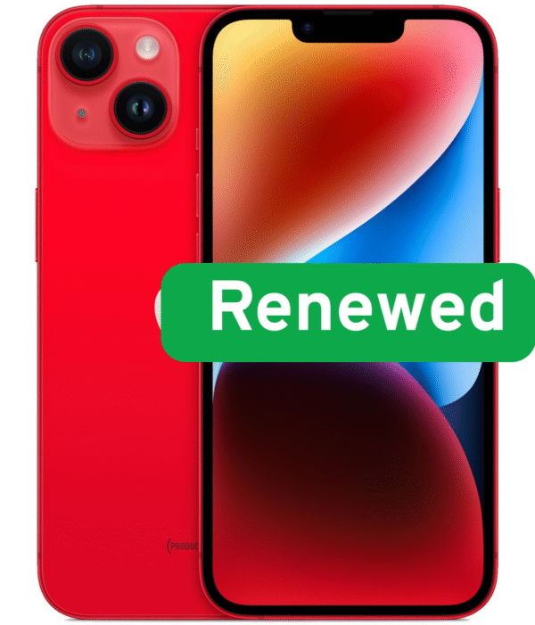 Apple | RENEW | Grade C | iPhone 14 | Red | 6.1 " | Super Retina XDR OLED | 2532 x 1170 pixels | A15 Bionic | 6 GB | 128 GB | Dual SIM | 5G | 12+12 MP | iOS | 18