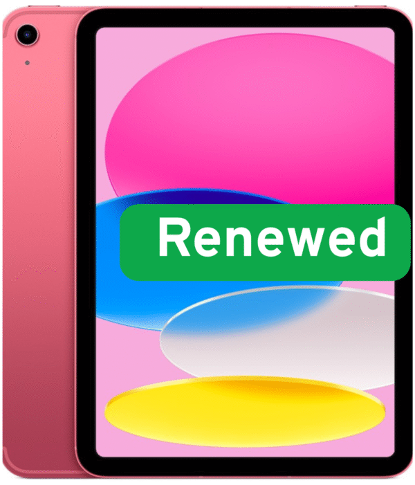 Apple | RENEW | Grade A++ | iPad 10th Gen 10.9 | Pink | Liquid Retina | A14 Bionic Chip | 4 GB | 64 GB | Wi-Fi | iPadOS | 18