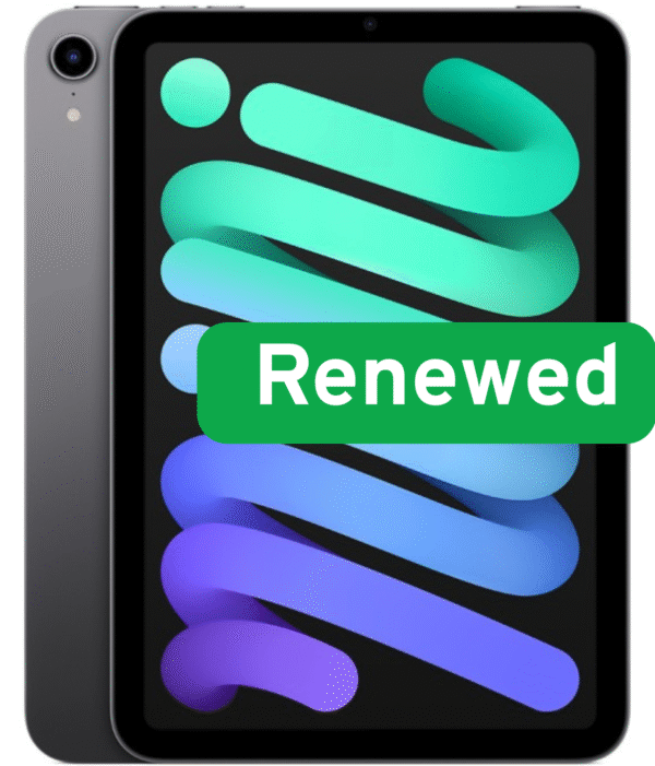 Apple | RENEW | Grade C | iPad Mini 6 (2021) | Gray | Liquid Retina | A15 Bionic Chip | 4 GB | 64 GB | Wi-Fi | iPadOS | 18