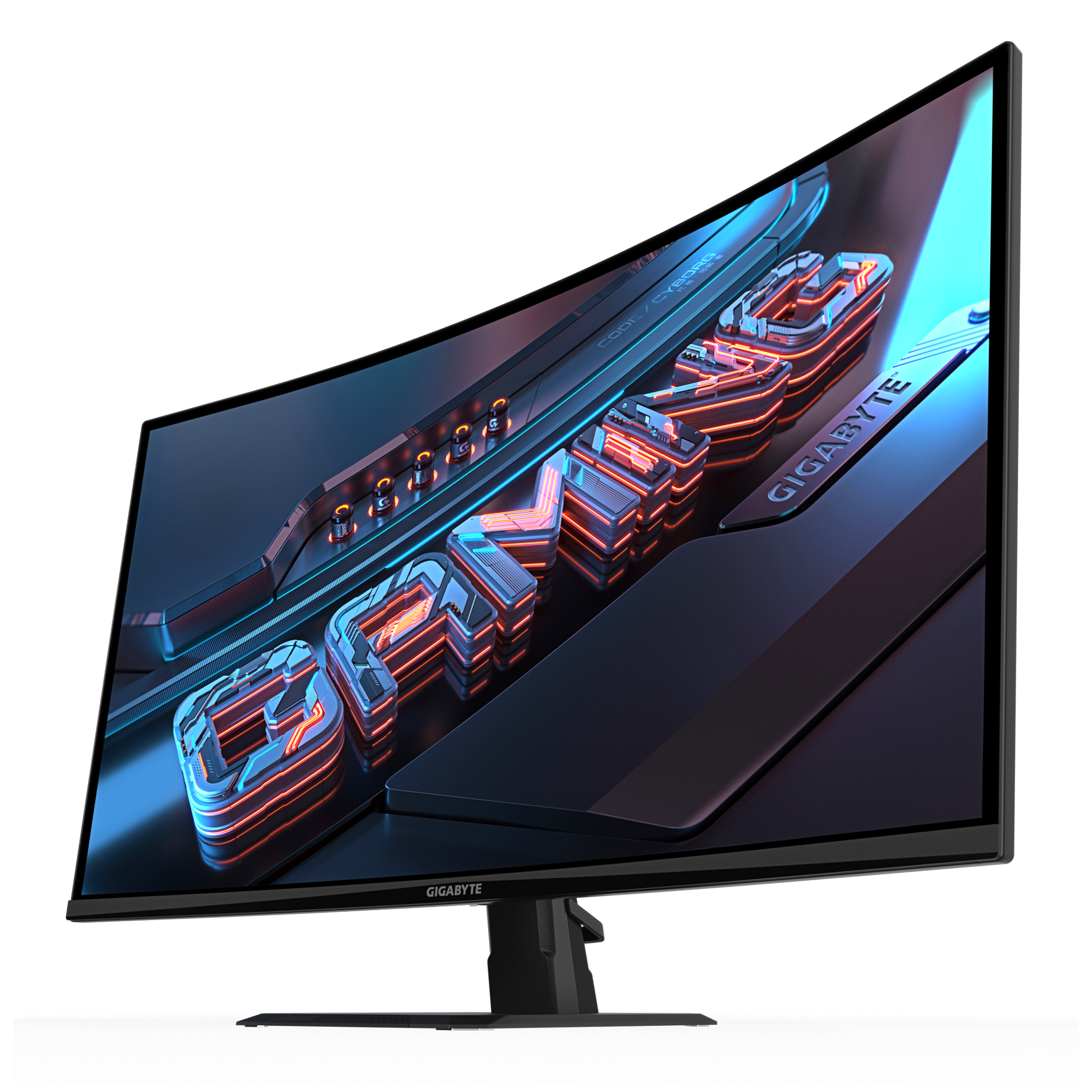 Gigabyte | GS32QCA EK | 32 " | VA | 180 Hz | 1 ms | 2560 x 1440 pixels | 250 cd/m² | HDMI ports quantity 2 - Image 3