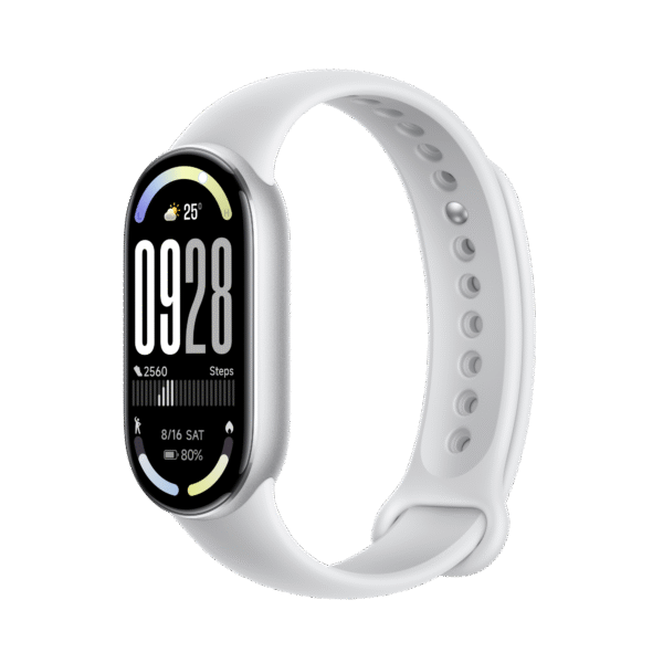 Xiaomi Smart Band 10 | AMOLED | Waterproof | Bluetooth | Glacier Silver - Image 2