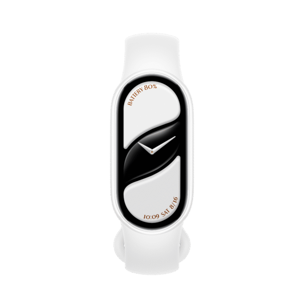 Xiaomi Smart Band 10 Ceramic Edition | AMOLED | Waterproof | Bluetooth | Pearl White