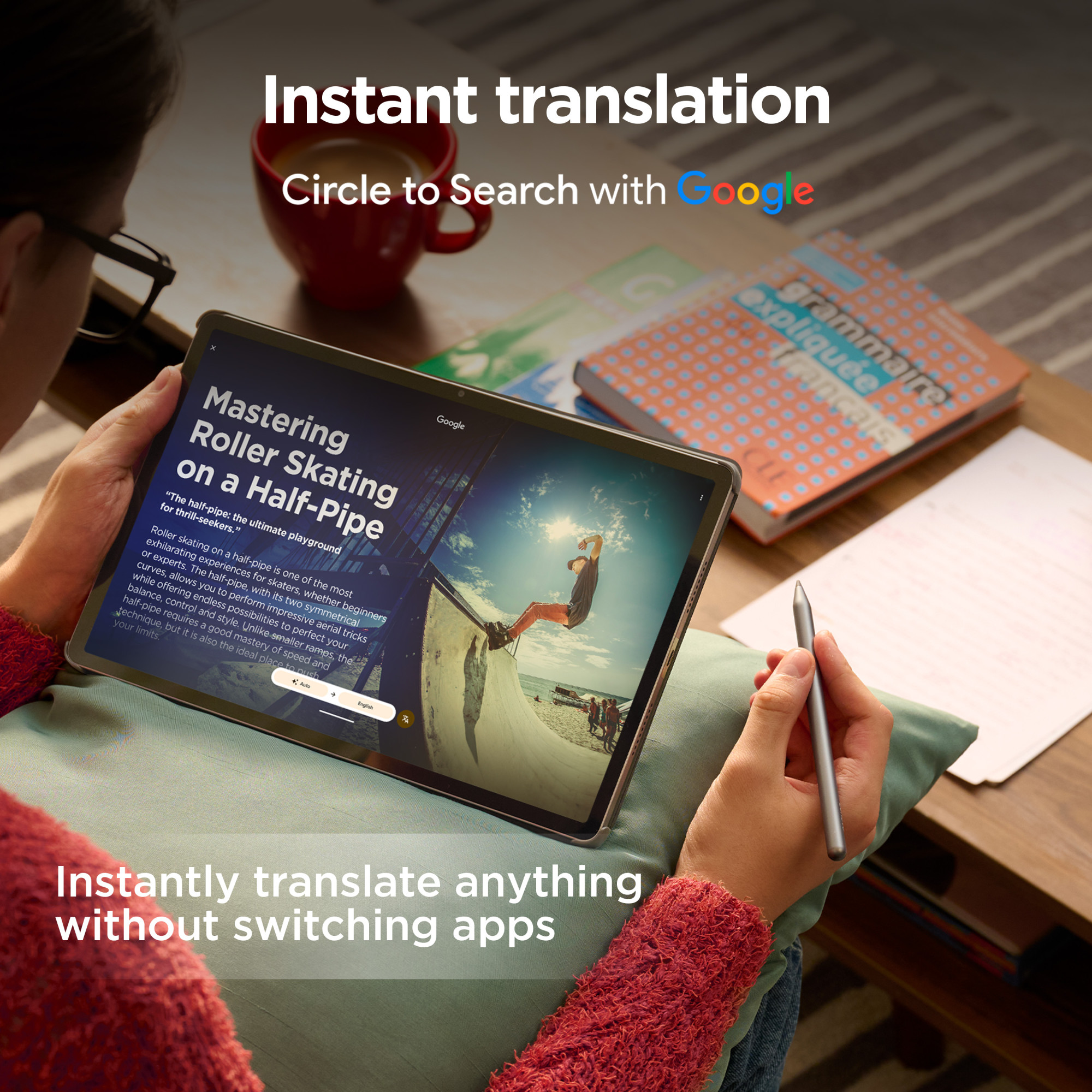 Lenovo Idea Tab Pro Wi-Fi (w/o power adapter) | ZAE40020SE | 12.7 " | Luna Grey | LTPS | 2944 x 1840 pixels | MediaTek | Dimensity 8300 | 8 GB | Soldered LPDDR5x | 256 GB | Wi-Fi | Front camera | 8 MP | Rear camera | 13 MP | Bluetooth | 5.3 | Android | 14 (OS upgrades until Android 16 and 4 years security patches) | Warranty 24 month(s) | Lenovo Tab Pen Plus, USB-A to USB-C cable, Manual - Image 20