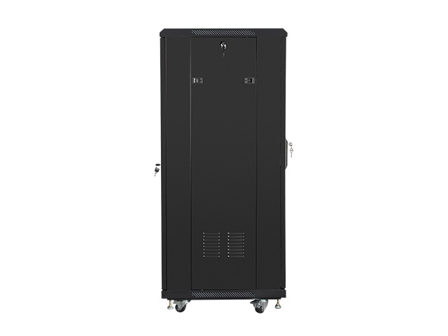 Lanberg | Rack cabinet 19" free-standing 27U/600x600 (flat pack) | FF01-6627-12B | Black - Image 3