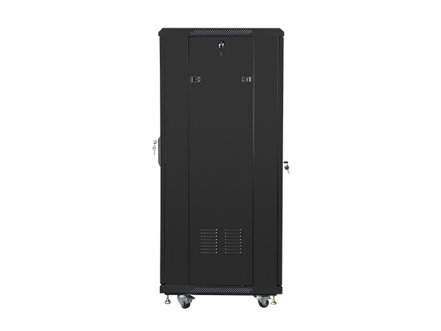 Lanberg | Rack cabinet 19" free-standing 27U/600x600 (flat pack) | FF01-6627-12B | Black - Image 6