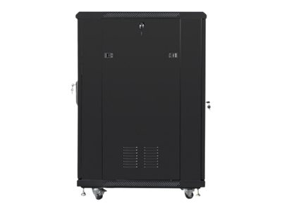 Lanberg | Rack cabinet 19" free-standing 22U/600x800 (flat pack) | FF01-6822-12B | Black - Image 5