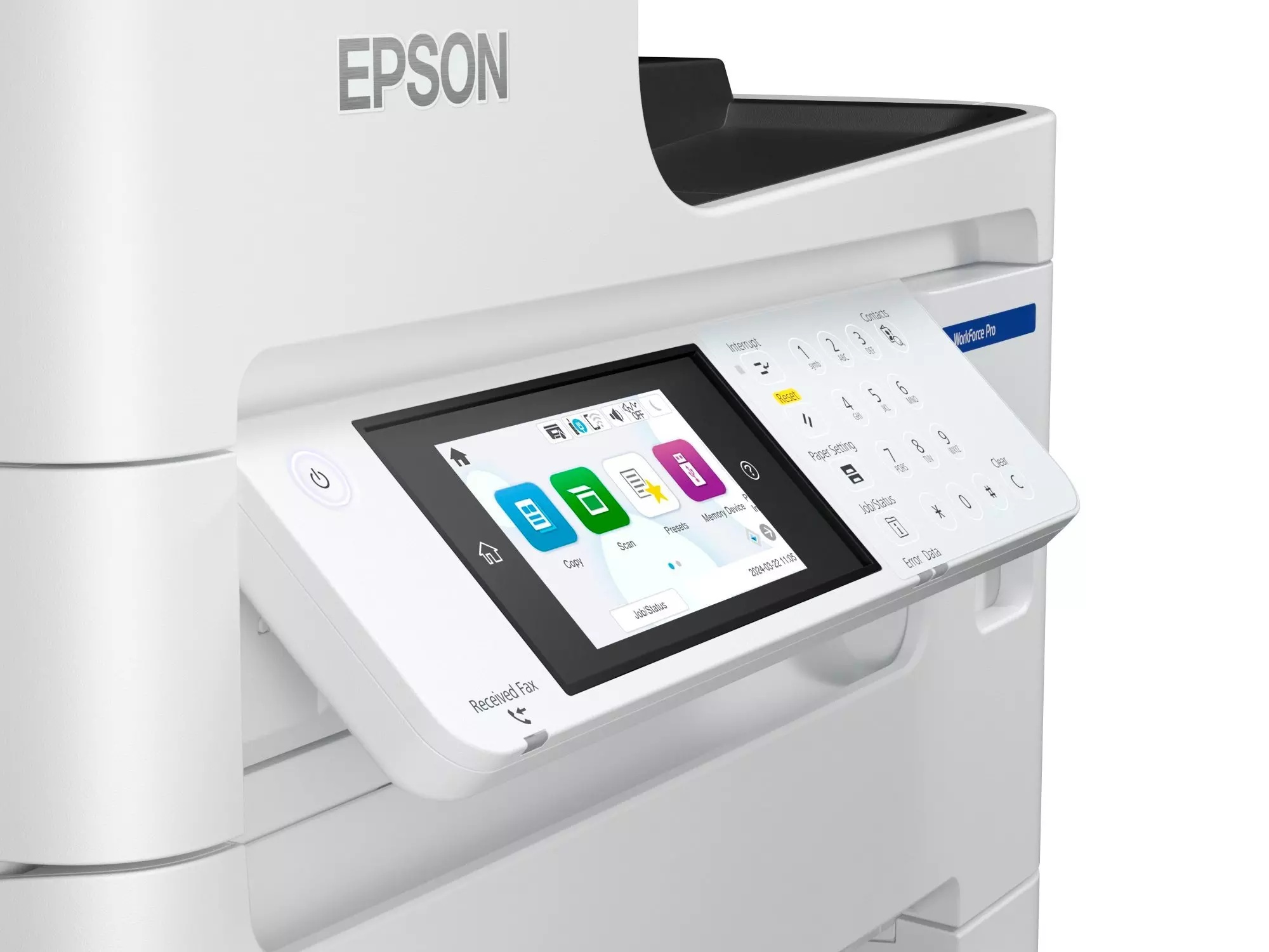 Epson Multifunctional printers | WorkForce Pro EM-C8101RDWF | Inkjet | Colour | A4 | Wi-Fi | White - Image 10