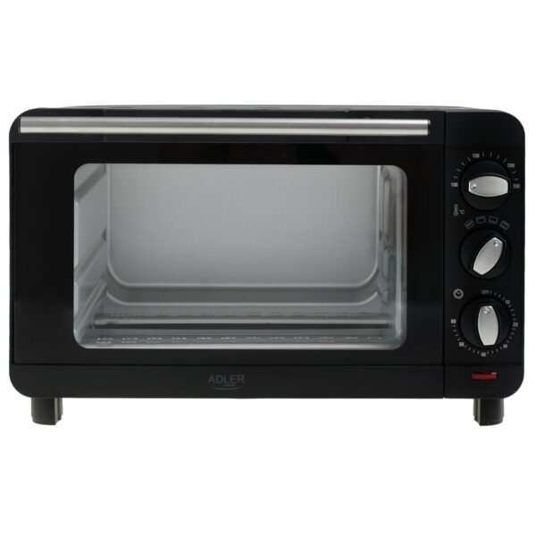 Adler Electric oven | AD 6029 | 14 L | 1200 W | Black - Image 2