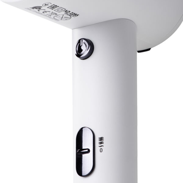 Adler Wall-Mount Hair Dryer | AD 2285 | 2000 W | Number of temperature settings 3 | White - Image 8