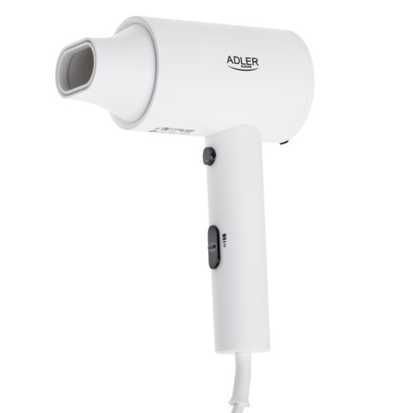 Adler Wall-Mount Hair Dryer | AD 2285 | 2000 W | Number of temperature settings 3 | White - Image 10