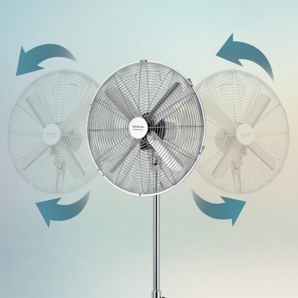 Cecotec EnergySilence 620 Retrostyle | Stand Fan | Diameter 40 cm | Number of speeds 3 | Oscillation | 50 W - Image 3