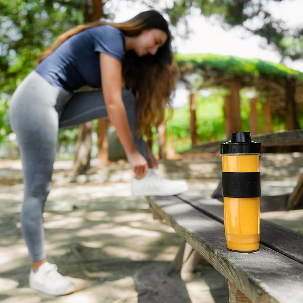 Cecotec Blender | Power Titanium 900 ProGo | Tabletop | 900 W | Jar capacity 2x0.57 L | Ice crushing | Black - Image 3