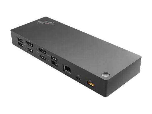 Lenovo | ThinkPad Hybrid USB-C with USB-A Dock, max 2 displays, | 40AF0135EU | USB-C  Dock | Ethernet LAN (RJ-45) ports 1 | DisplayPorts quantity 2 | USB 3.0 (3.1 Gen 1) Type-C ports quantity 1 x USB-C (Gen 2, 5V / 3A power) | USB 3.0 (3.1 Gen 1) ports quantity 3 x USB-A (Gen 2, 10 Gbps) | USB 2.0 ports quantity 2 | HDMI ports quantity 2 | 90 W | Warranty 36 month(s) - Image 9