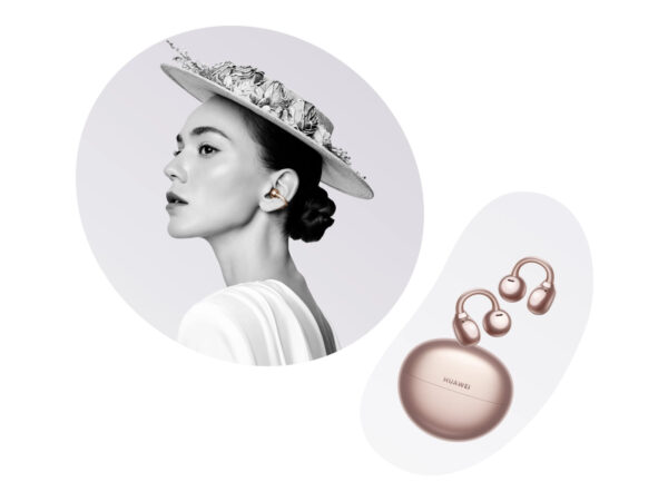 Huawei FreeClip | Built-in microphone | Bluetooth | Rose Gold - Image 8