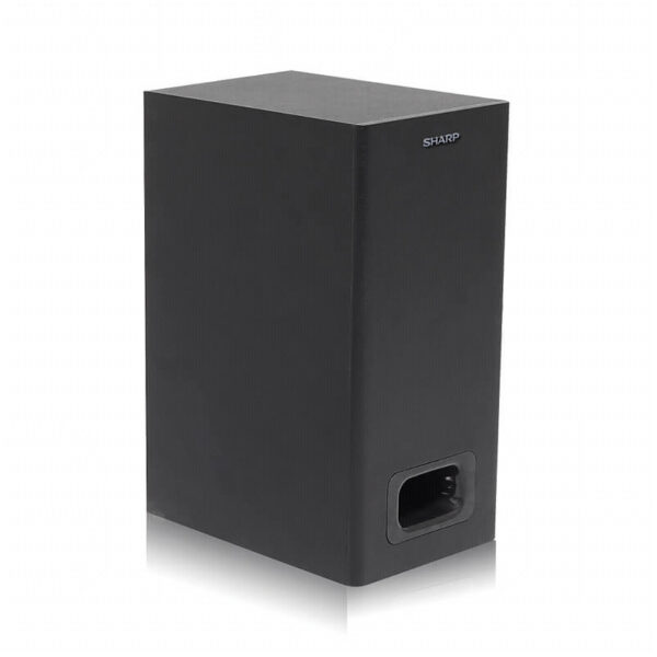 Sharp | HT-SBW110 2.1 Slim Soundbar | Black | No | AUX in | Bluetooth | Wireless connection - Image 3