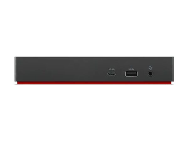 Lenovo | ThinkPad Universal USB-C Dock - EU | Docking station | Ethernet LAN (RJ-45) ports 1 | VGA (D-Sub) ports quantity 1 | DisplayPorts quantity 2 | USB 3.0 (3.1 Gen 1) Type-C ports quantity 1 | USB 3.0 (3.1 Gen 1) ports quantity 3 | USB 2.0 ports quantity 2 | HDMI ports quantity 1 | 65 W | Warranty 36 month(s) - Image 6