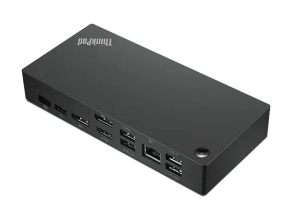 Lenovo | ThinkPad Universal USB-C Dock - EU | Docking station | Ethernet LAN (RJ-45) ports 1 | VGA (D-Sub) ports quantity 1 | DisplayPorts quantity 2 | USB 3.0 (3.1 Gen 1) Type-C ports quantity 1 | USB 3.0 (3.1 Gen 1) ports quantity 3 | USB 2.0 ports quantity 2 | HDMI ports quantity 1 | 65 W | Warranty 36 month(s) - Image 12