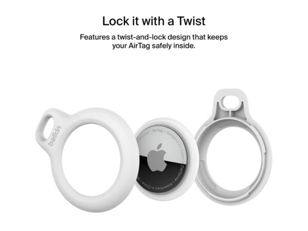 Belkin | Secure Holder with Strap for AirTag | White - Image 34