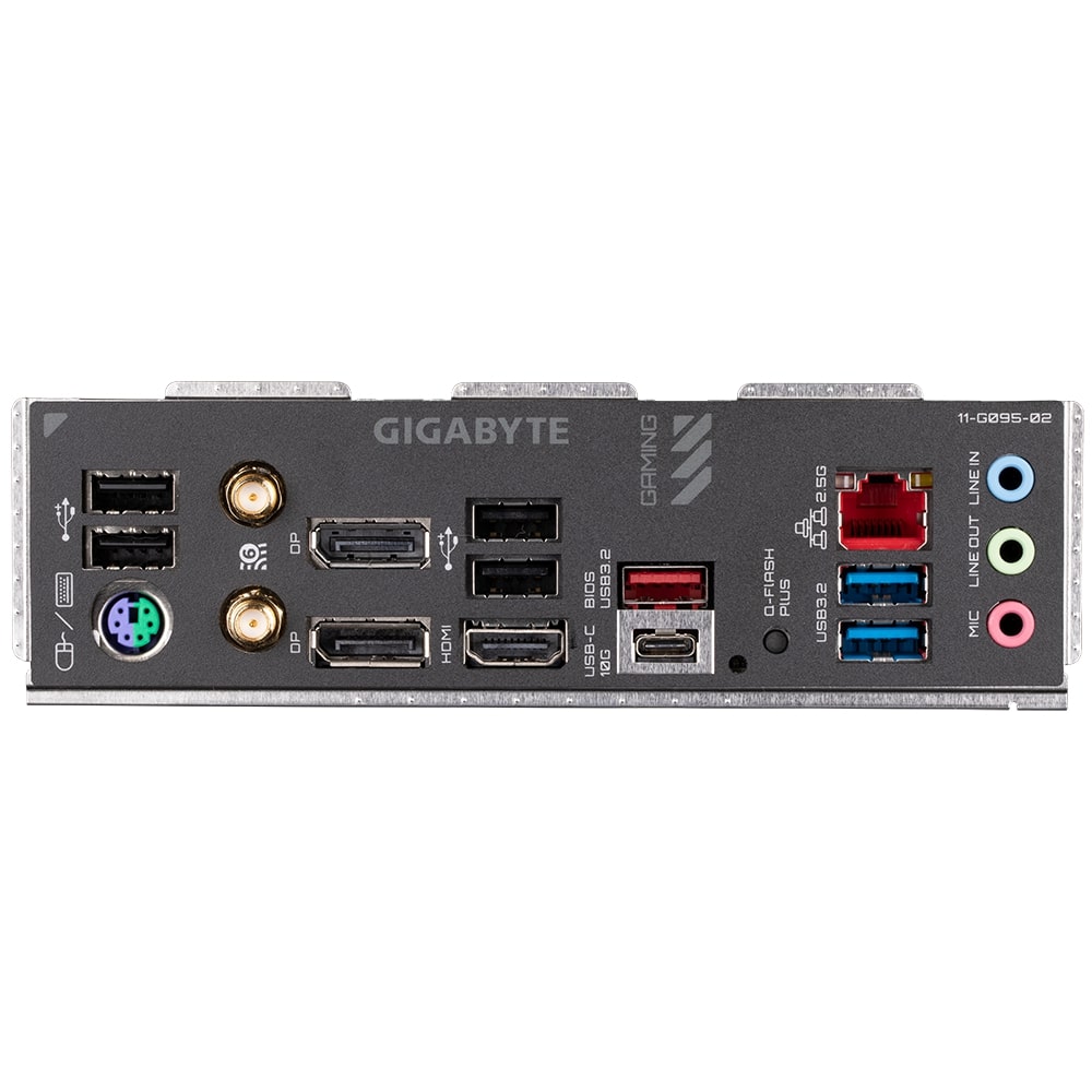 Gigabyte | B650M GAMING X AX 1.1 M/B | Processor family AMD | Processor socket AM5 | DDR5 DIMM | Memory slots 4 | Supported hard disk drive interfaces SATA, M.2 | Number of SATA connectors 4 | Chipset B650 | Micro ATX - Image 7