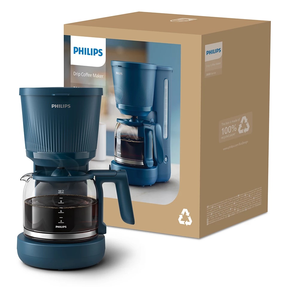 Philips | Coffee Maker | HD7411/70 3000 series | Drip | 915-1080 W - Image 5
