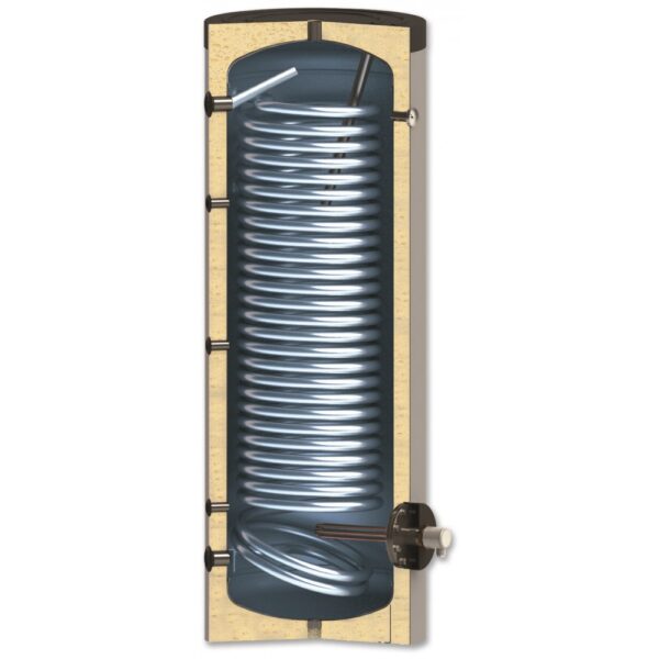 Sunsystem Enameled Water Heater 300L with Heat Exchanger 3.3 m