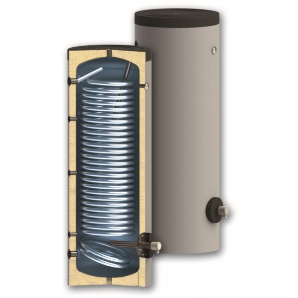 Sunsystem Enameled Water Heater 300L with Heat Exchanger 3.3 m - Image 2