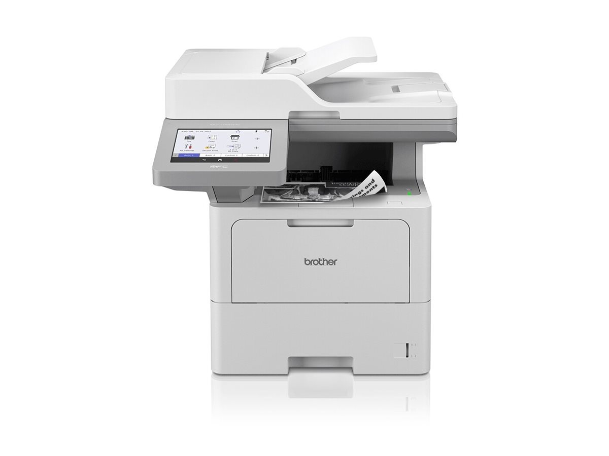 Brother MFC-L6910DN All-In-One Mono Laser Printer with Fax | Brother Multifunction Printer | MFC-L6910DN | Laser | Mono | All-in-one | A4 | Wi-Fi | White - Image 2